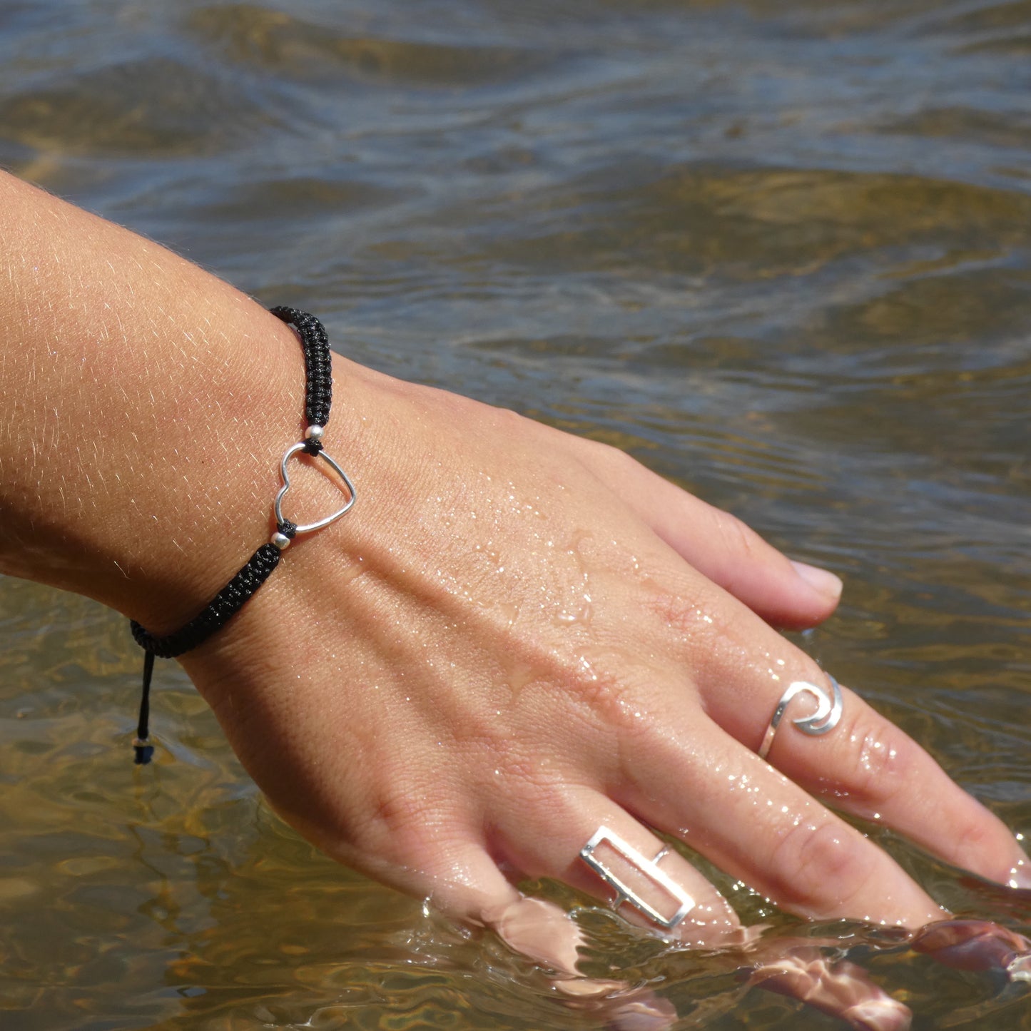 Silver Wave Ring